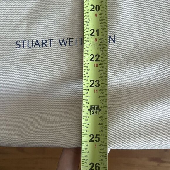 Stuart Weitzman Blush Pink Drawstring Shoe Boot Dust Bag 25.5" x 17" - Picture 4 of 6